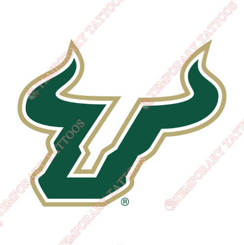 South Florida Bulls Customize Temporary Tattoos Stickers NO.6235